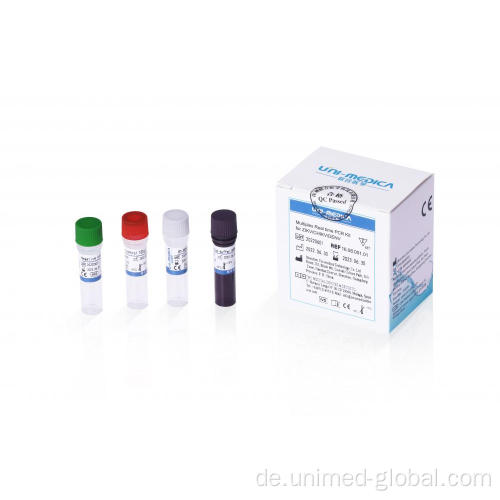 Multiplex Echtzeit -PCR -Kit für Zikv/ Chikv/ DENV